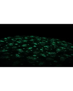 Sacco Portagiochi e Tappeto 2 in 1 Original cotone - Spazio - Si Illumina al Buio!