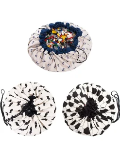 Sacco Portagiochi e Tappeto 2 in 1 Double cotone - Mondo
