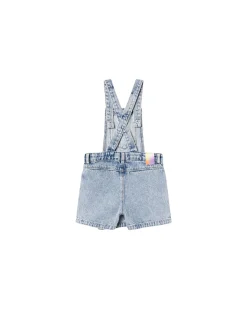 Salopette - Baggy Fit - Light Blue Denim - 100% Cotone