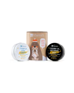 Salvadanaio Tricheco con Crema e Scrub Corpo - Latta