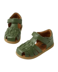 Sandali I Walk Harbor - Bronze Green - Pelle Premium - Camminatori Esperti