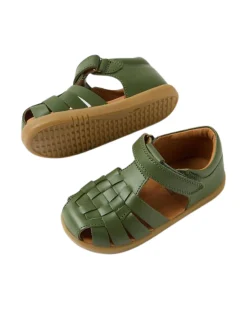 Sandali I Walk Harbor - Bronze Green - Pelle Premium - Camminatori Esperti