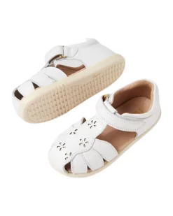 Sandali I Walk Holly - Bianco - Pelle Premium - Camminatori Esperti