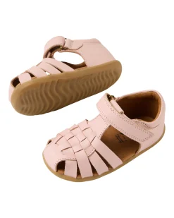 Sandali Step Up Harbor - Ballet Pink - Pelle Premium - Primi Passi