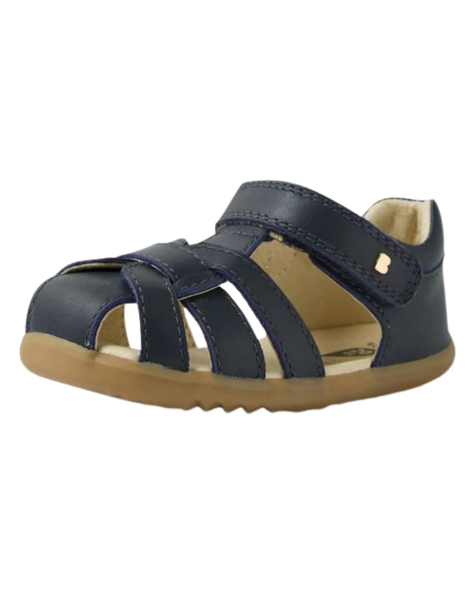 Sandali Step Up Skip Twist - Blu Navy - Pelle Premium - Primi Passi