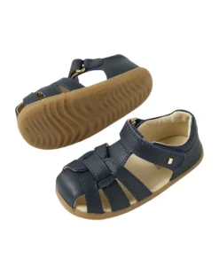 Sandali Step Up Skip Twist - Blu Navy - Pelle Premium - Primi Passi