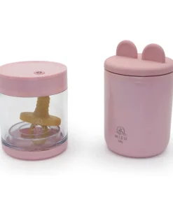Scaldabiberon da Viaggio con Sterilizzatore UV Portatile Eiyo Move - Malva - Con 4 Temperature Preimpostate