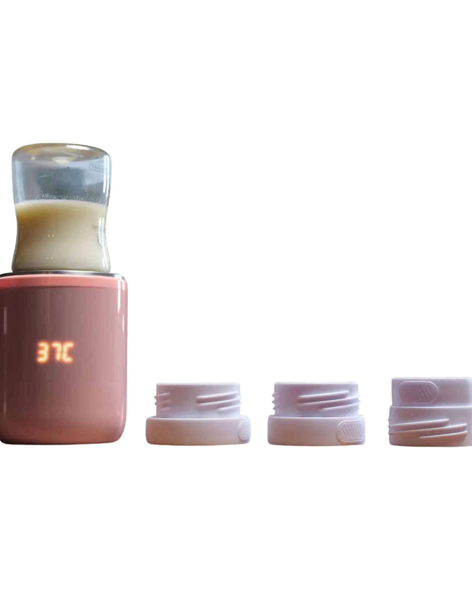 Scaldabiberon da Viaggio con Sterilizzatore UV Portatile Eiyo Move - Malva - Con 4 Temperature Preimpostate