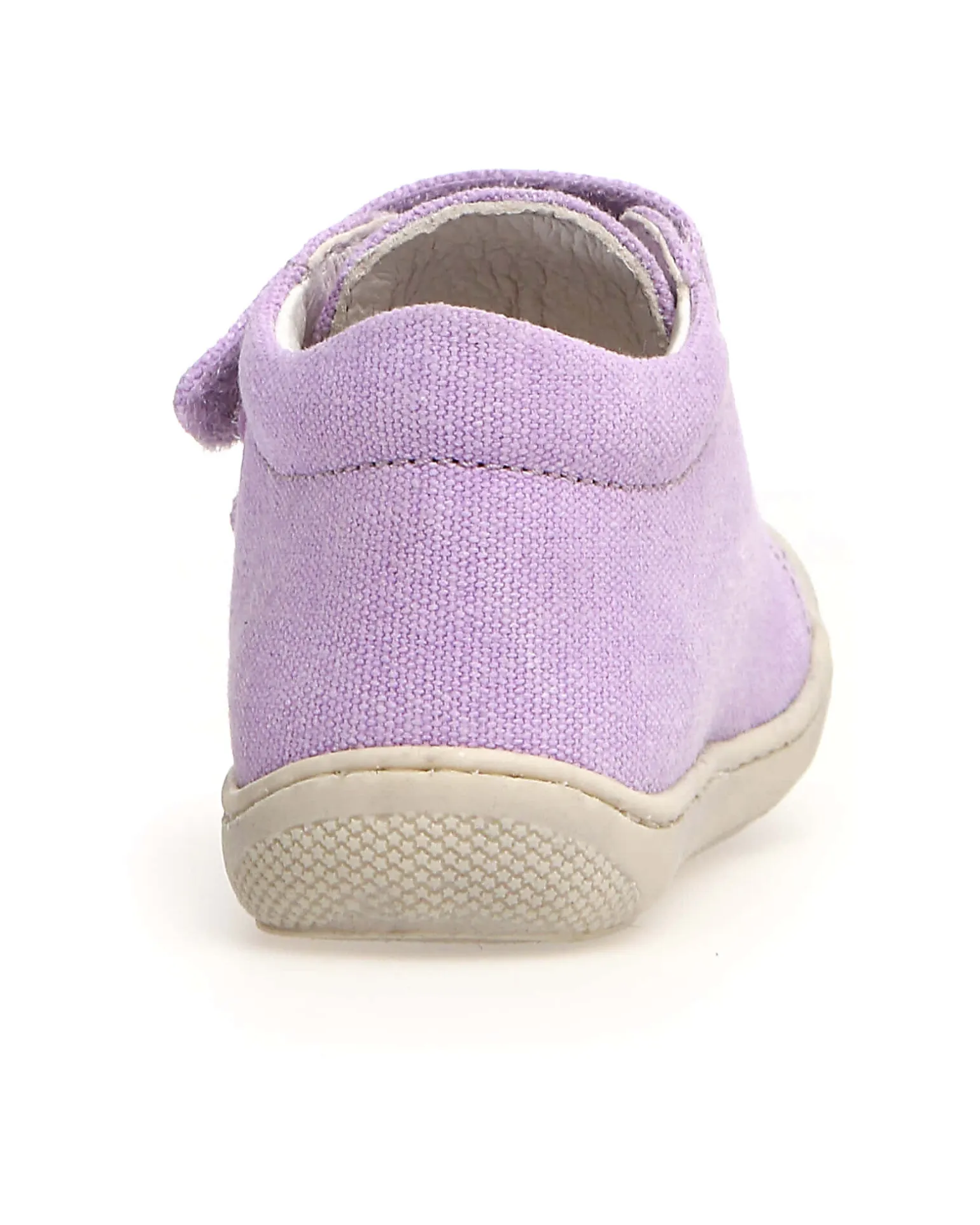 Scarpe in Canvas Cocoon Velcro - Lilla - Suola in Morbida Gomma - Adatte per i Primi Passi
