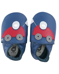 Scarpina Soft Sole - Blu Navy con Corridore - La cosa migliore dopo i piedi scalzi!