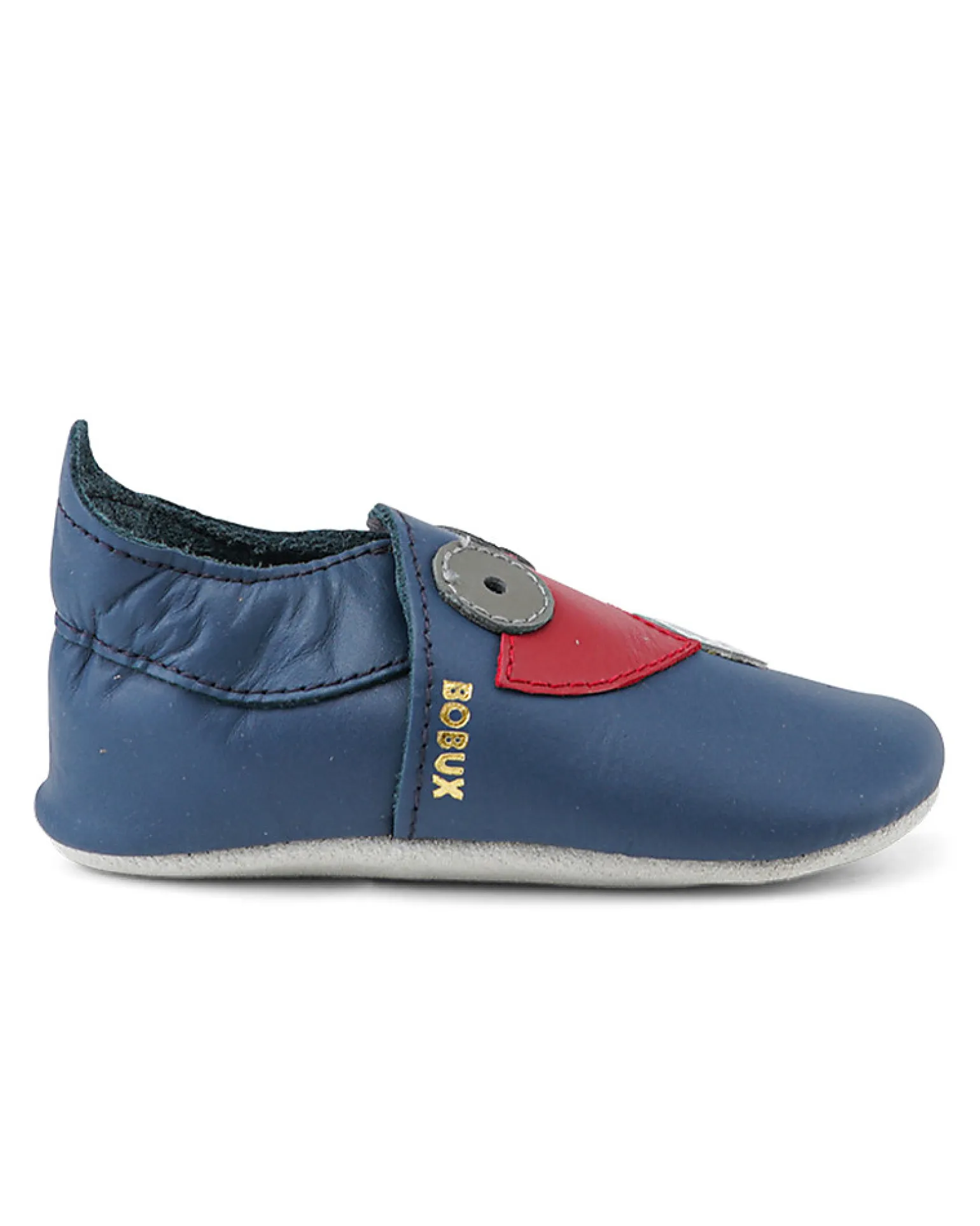 Scarpina Soft Sole - Blu Navy con Corridore - La cosa migliore dopo i piedi scalzi!
