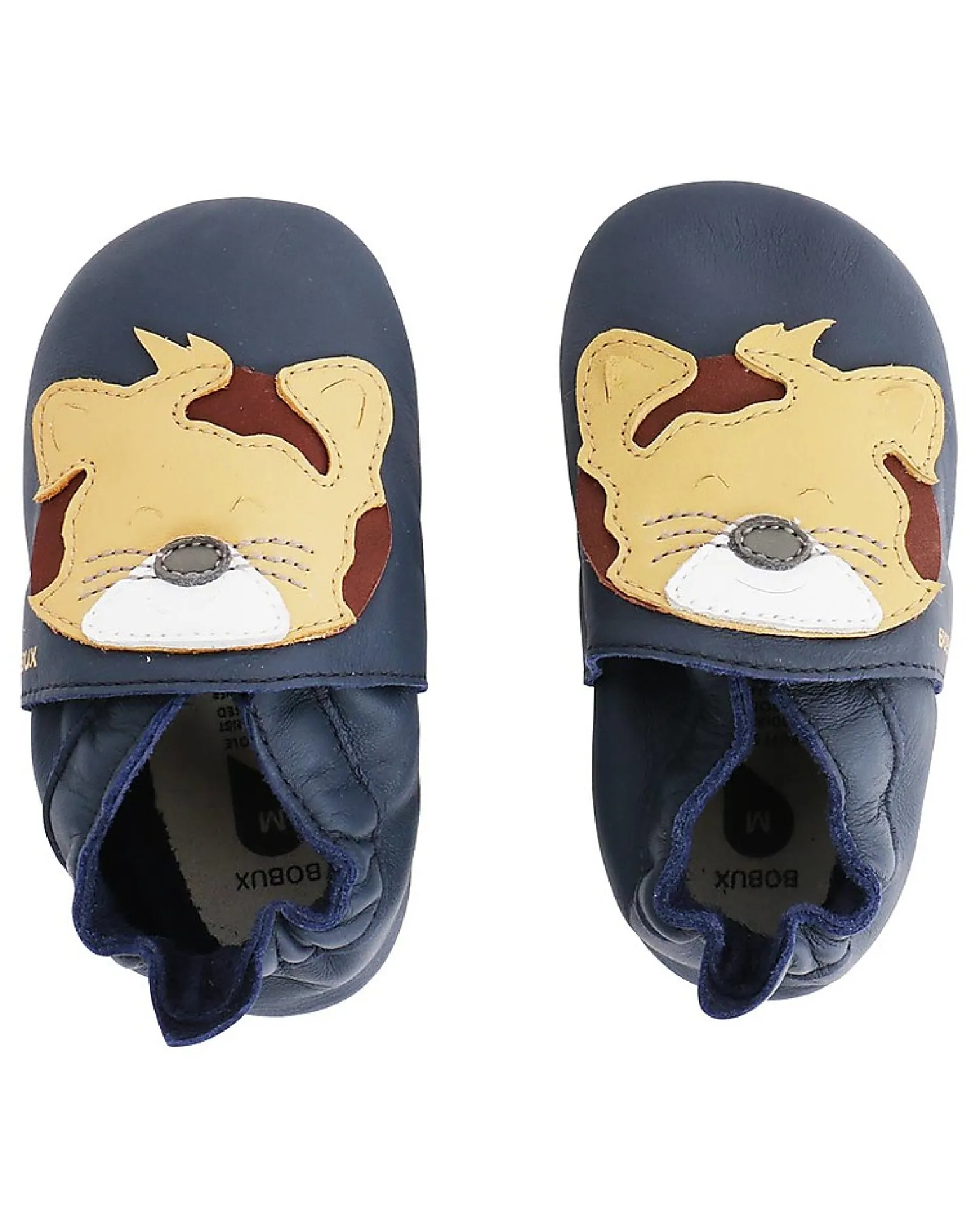 Scarpina Soft Sole, Blu Navy con Leopardo - La cosa migliore dopo i piedi scalzi!