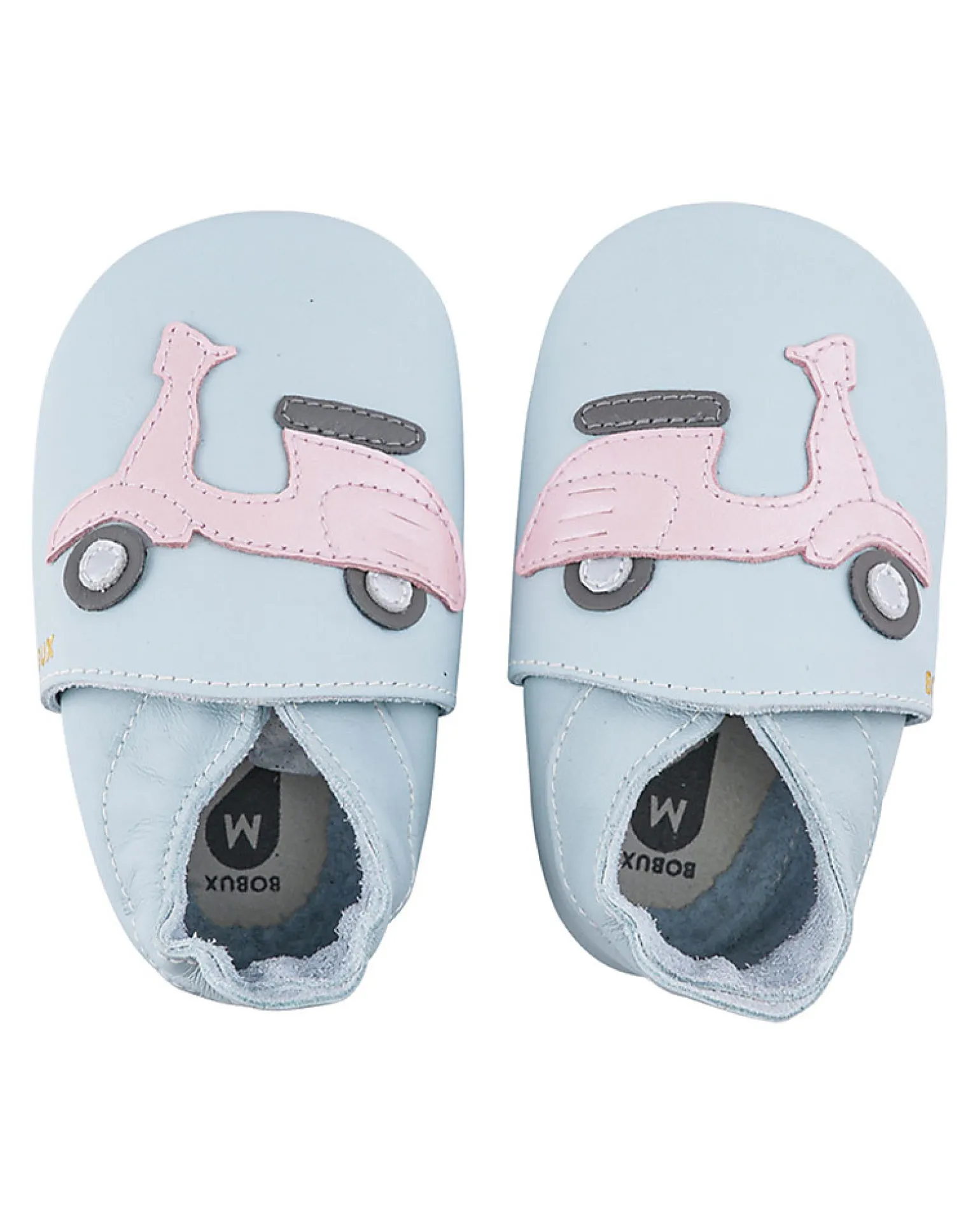 Scarpina Soft Sole - Celeste con Scooter - La cosa migliore dopo i piedi scalzi!