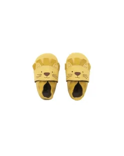 Scarpina Soft Sole - con Leone - Giallo - La Cosa Migliore dopo i Piedi Scalzi