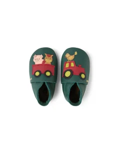 Scarpina Soft Sole - Rusty Ride - Verde Foresta - La cosa Migliore dopo i Piedi Scalzi!