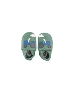 Scarpina Soft Sole - Trattore - Verde Oliva - La cosa migliore dopo i piedi scalzi!