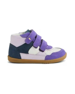 Scarpine I Walk Harley - Opulent Purple e Bianco - Pelle Premium - Camminatori Esperti