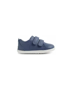 Scarpine Step-Up Grass Court - Vintage Indigo - in Pelle - Primi Passi