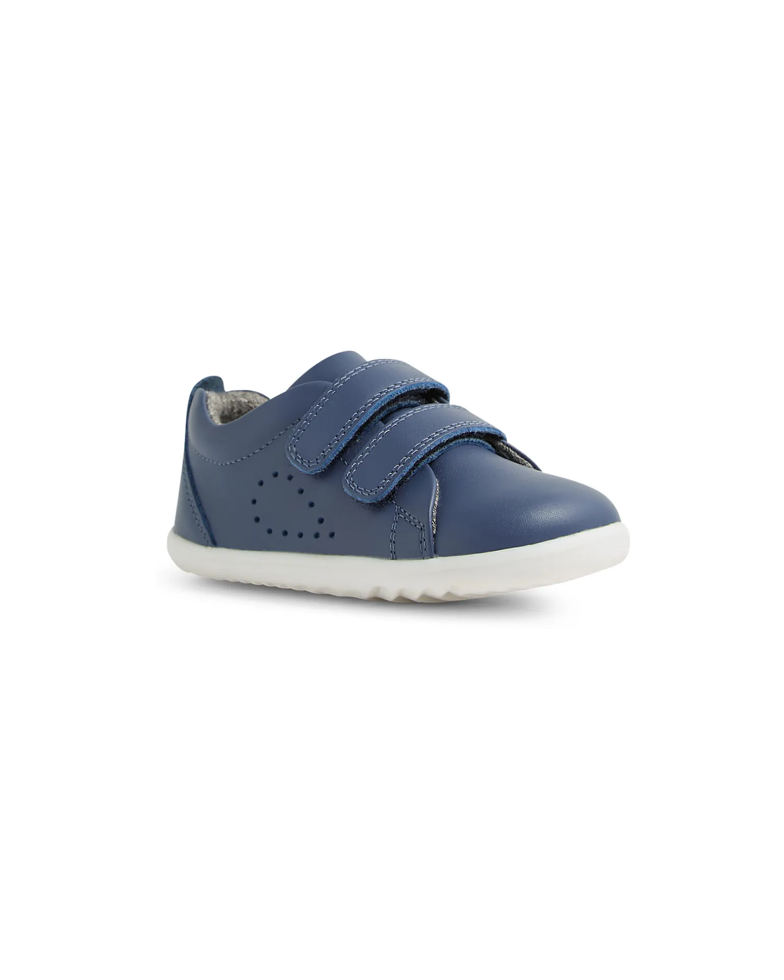 Scarpine Step-Up Grass Court - Vintage Indigo - in Pelle - Primi Passi