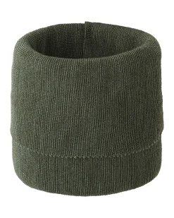 Sciarpa a Tubo - Verde Oliva - 100% Lana Merino Bio Certificata GOTS