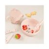 Scodella con Base Antiscivolo - Tiny Farm - Cipria - 375ml