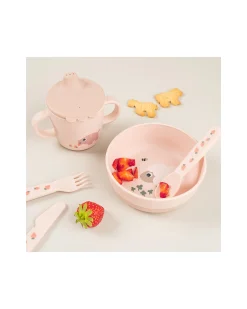Scodella con Base Antiscivolo - Tiny Farm - Cipria - 375ml