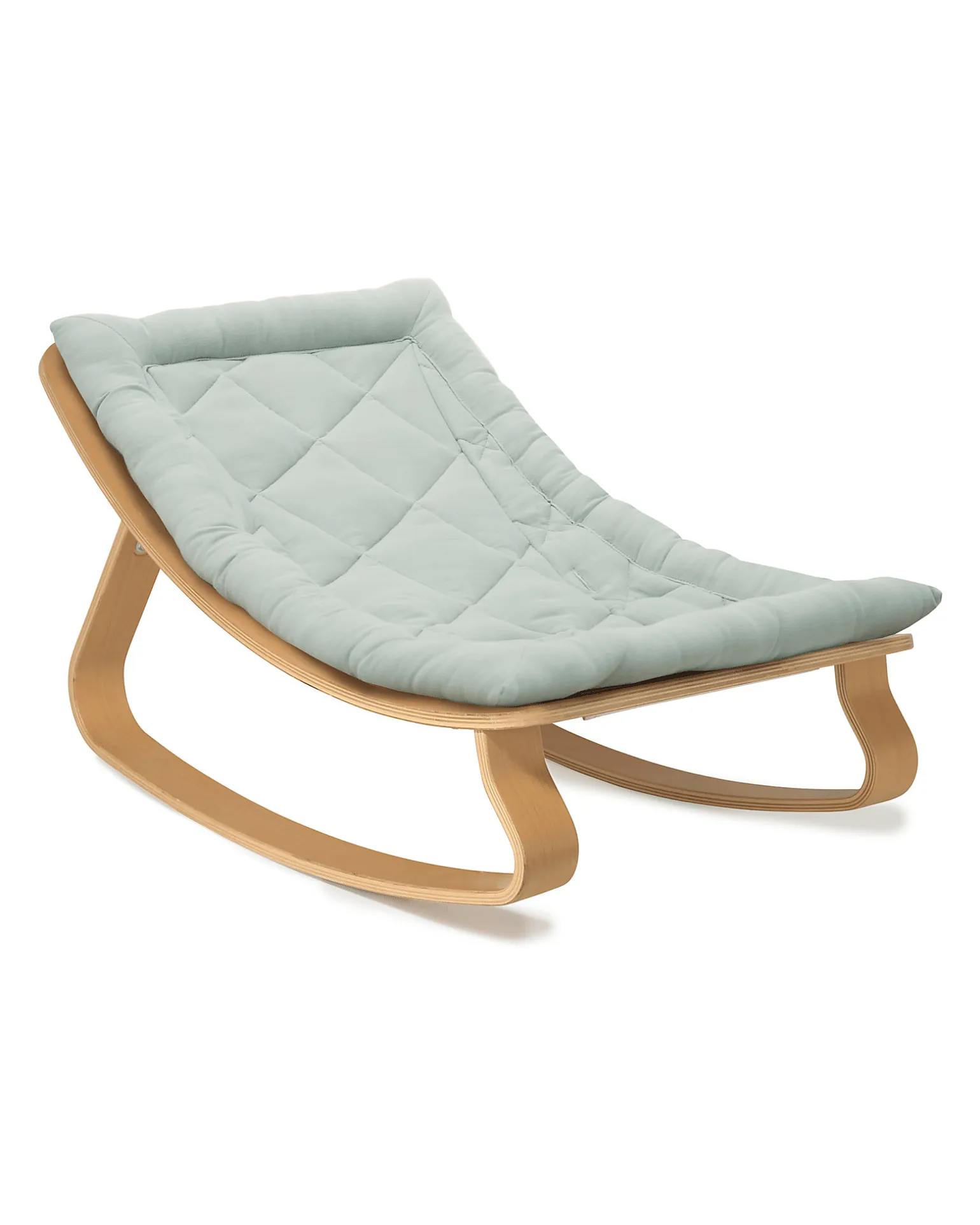 Sdraietta Levo in Legno di Faggio - Farrow Grey - 100% Cotone Biologico!