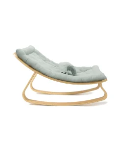 Sdraietta Levo in Legno di Faggio - Farrow Grey - 100% Cotone Biologico!