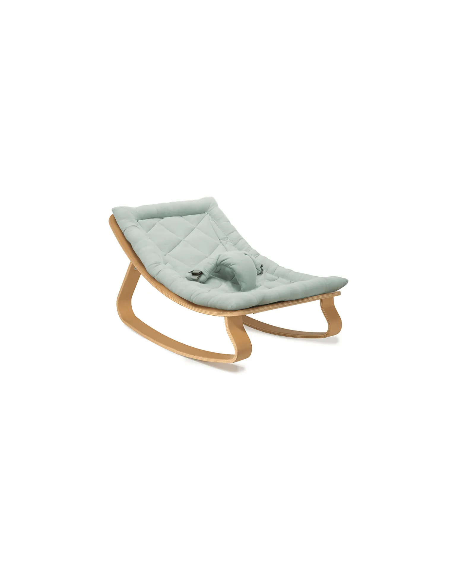 Sdraietta Levo in Legno di Faggio - Farrow Grey - 100% Cotone Biologico!