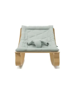 Sdraietta Levo in Legno di Faggio - Farrow Grey - 100% Cotone Biologico!