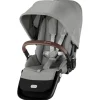 Seconda Seduta per Passeggino Gazelle S - Argento - Stone Grey