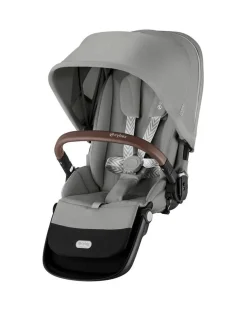 Seconda Seduta per Passeggino Gazelle S - Argento - Stone Grey