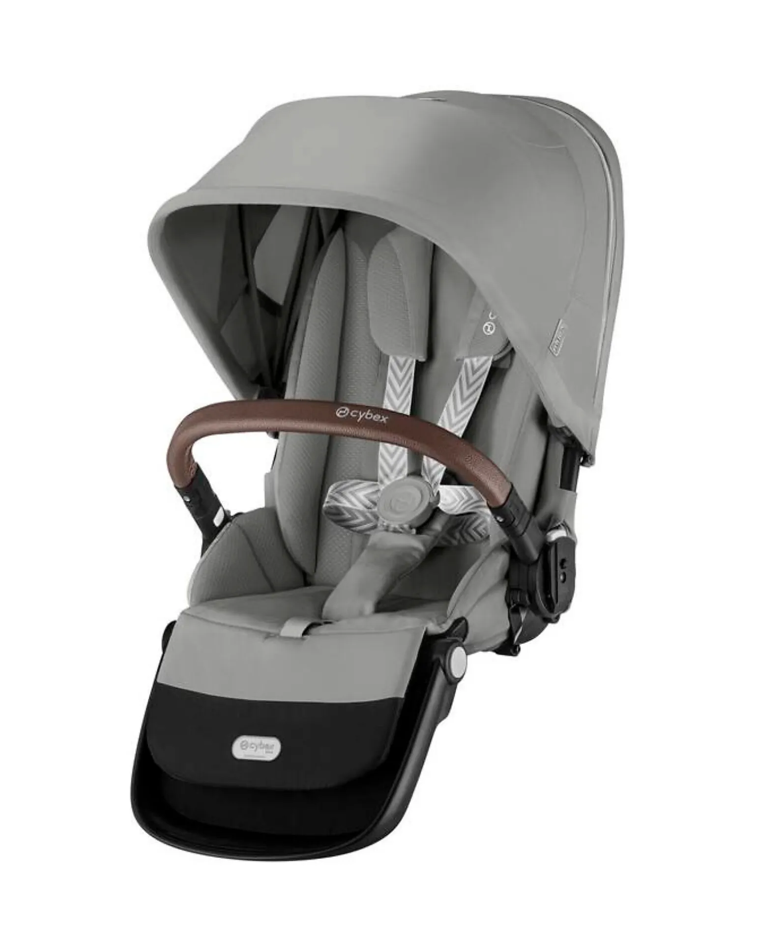 Seconda Seduta per Passeggino Gazelle S - Argento - Stone Grey