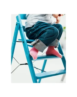 Sedia Evolutiva KLAPP - Blu - Pieghevole Salvaspazio - 100% Materiali Riciclati