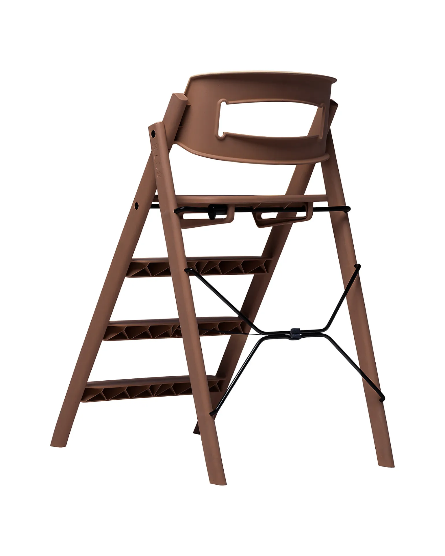 Sedia Evolutiva KLAPP - Marrone Moka - Pieghevole Salvaspazio - 100% Materiali Riciclati