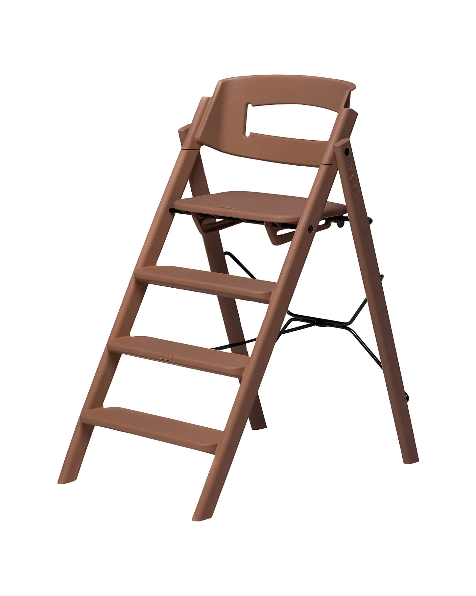 Sedia Evolutiva KLAPP - Marrone Moka - Pieghevole Salvaspazio - 100% Materiali Riciclati
