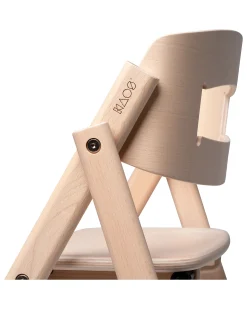 Sedia Evolutiva KLAPP - Naturale - Pieghevole Salvaspazio - Legno di Faggio