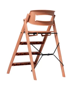 Sedia Evolutiva KLAPP + Sdraietta Neonato - Terracotta - 100% Materiali Riciclati
