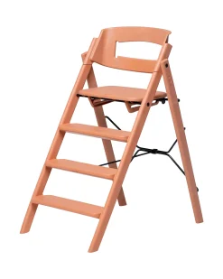 Sedia Evolutiva KLAPP + Sdraietta Neonato - Terracotta - 100% Materiali Riciclati