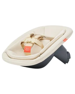 Sedia Evolutiva KLAPP + Sdraietta Neonato - Antracite - 100% Materiali Riciclati
