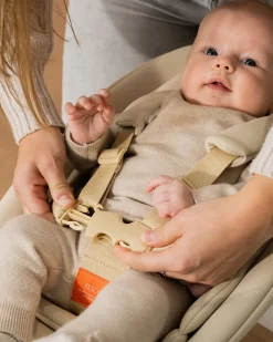 Sedia Evolutiva KLAPP + Sdraietta Neonato - Antracite - 100% Materiali Riciclati