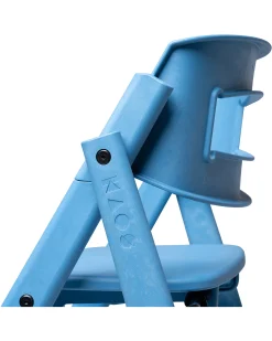 Sedia Evolutiva KLAPP + Sdraietta Neonato - Blu e Sabbia - 100% Materiali Riciclati