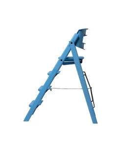 Sedia Evolutiva KLAPP + Sdraietta Neonato - Blu e Sabbia - 100% Materiali Riciclati