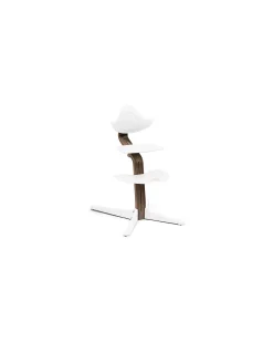 Sedia Evolutiva Nomi - Bianco - Legno di Noce Massello