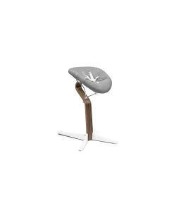 Sedia Evolutiva Nomi - Bianco - Legno di Noce Massello