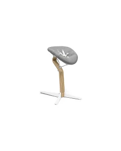 Sedia Evolutiva Nomi - Bianco - Legno di Rovere