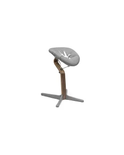 Sedia Evolutiva Nomi - Grigio - Legno di Noce Massello