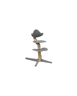 Sedia Evolutiva Nomi - Grigio - Legno di Rovere