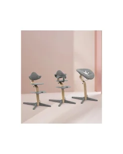 Sedia Evolutiva Nomi - Natural - Grey