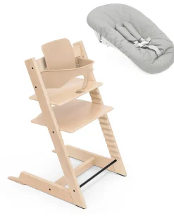 Sedia Evolutiva Tripp Trapp Naturale in Faggio + Baby Set + Newborn Set